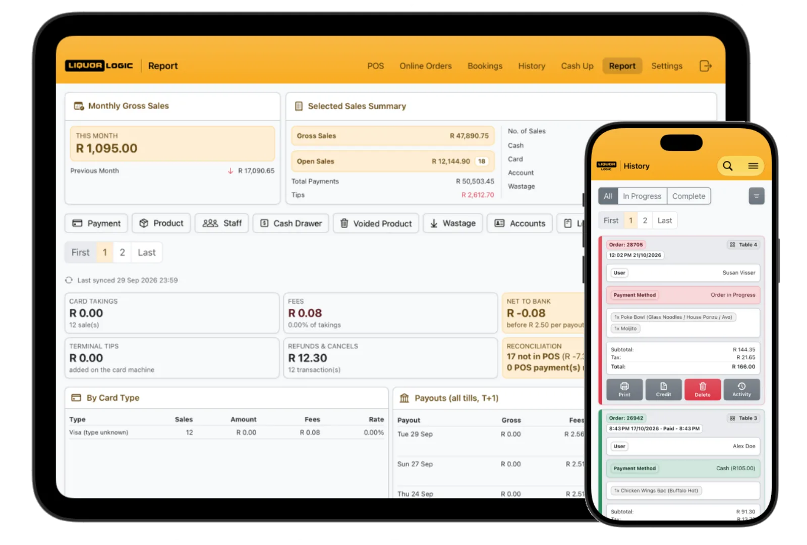 iPhone — Reports overview